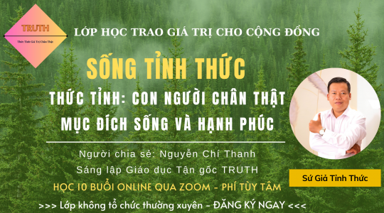SỐNG TỈNH THỨC